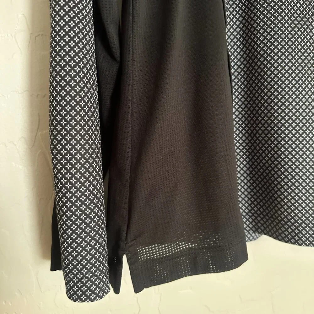 Peter Millar Golf 1/4 Zip Pullover Lightweight Wicking 50 UPF Women's Size Large
